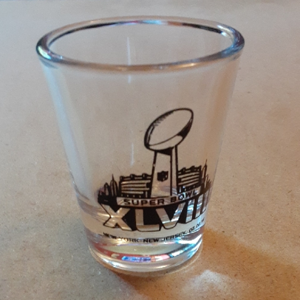 Super Bowl XLVIII Shot Glass 2014 NY/NJ